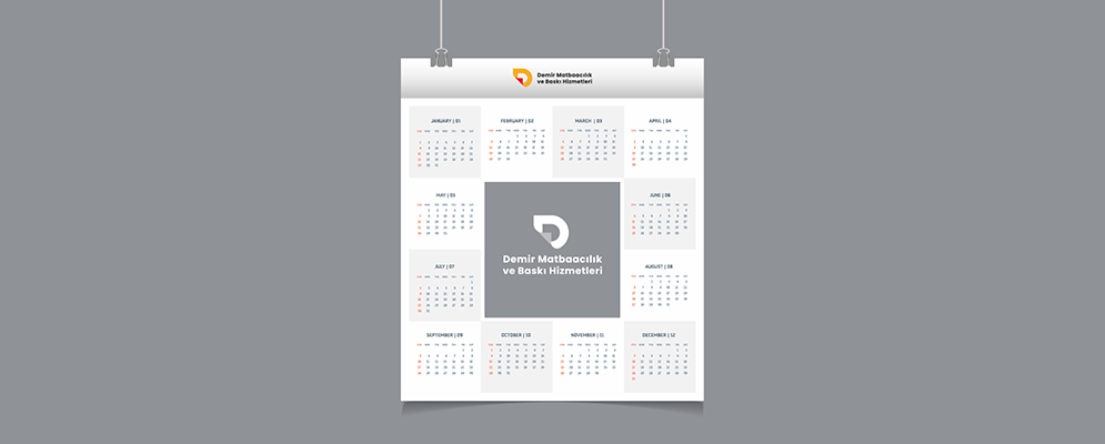 Duvar Takvimi 1